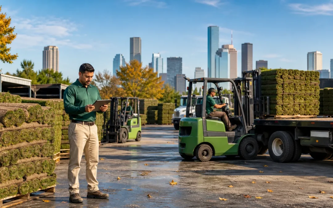 How a Houston Turf Supplier Handles Fall Orders