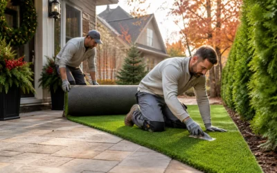 When to Book Artificial Grass Installers for Holiday Prep